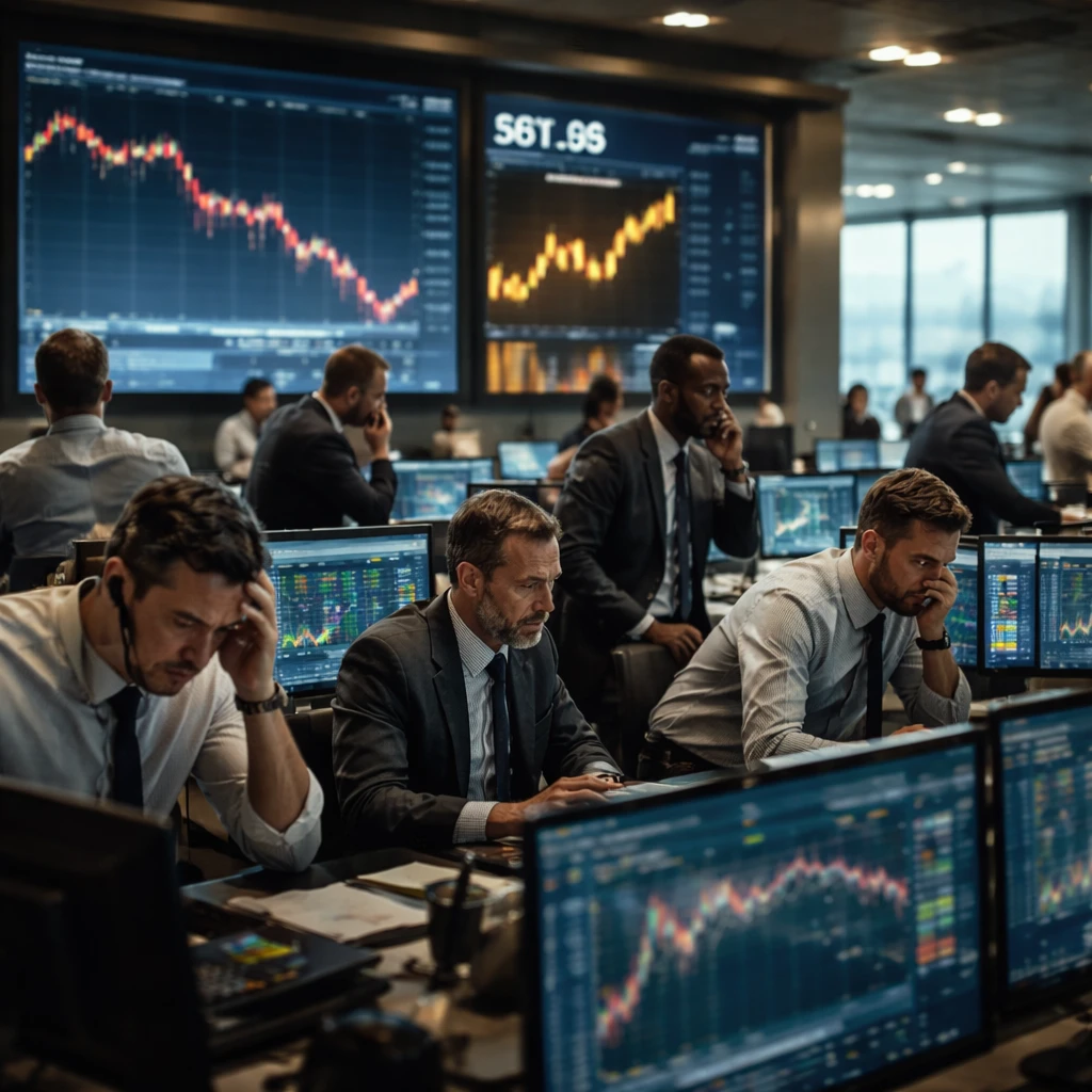 Stocks Retreat Into Correction as Energy Shock and Jobs Data Cloud Outlook