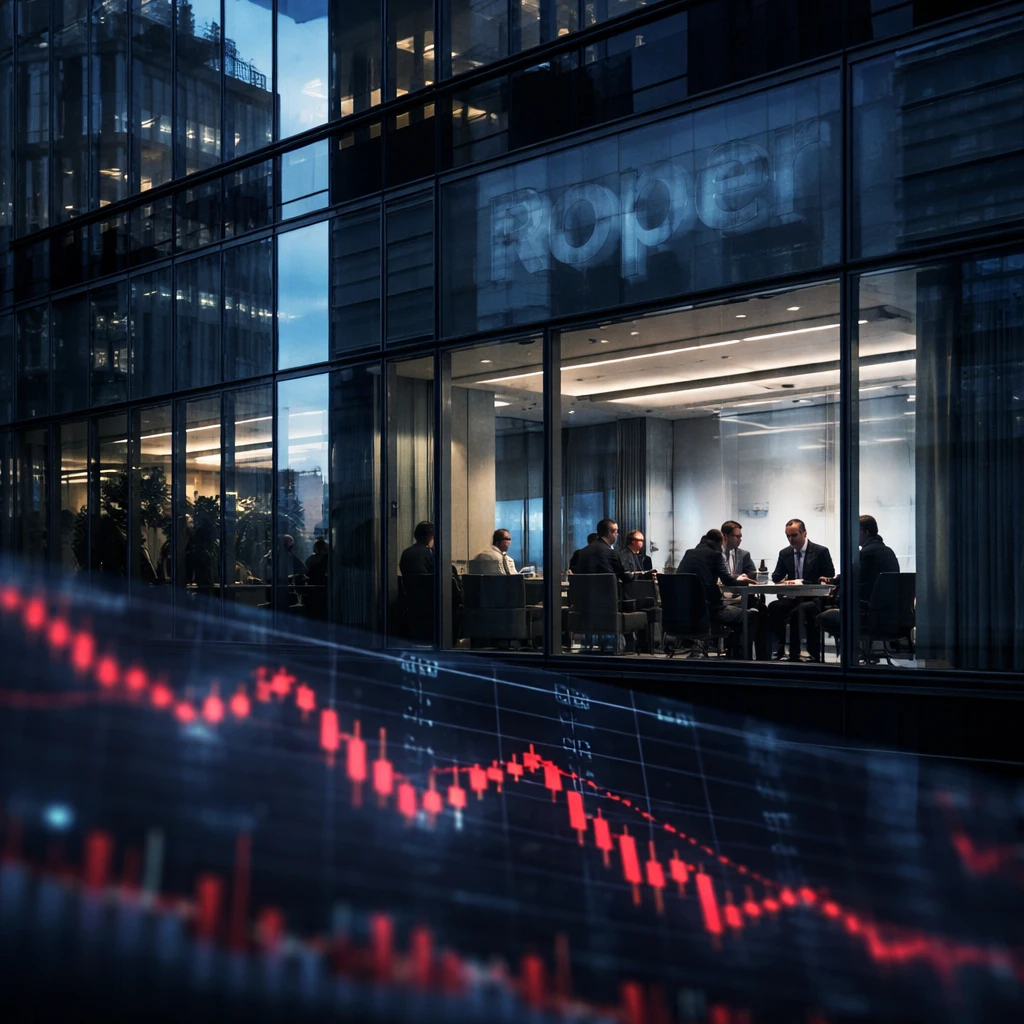 Mizuho Cuts Roper Price Target Citing AI Competition and Government Shutdown Headwinds