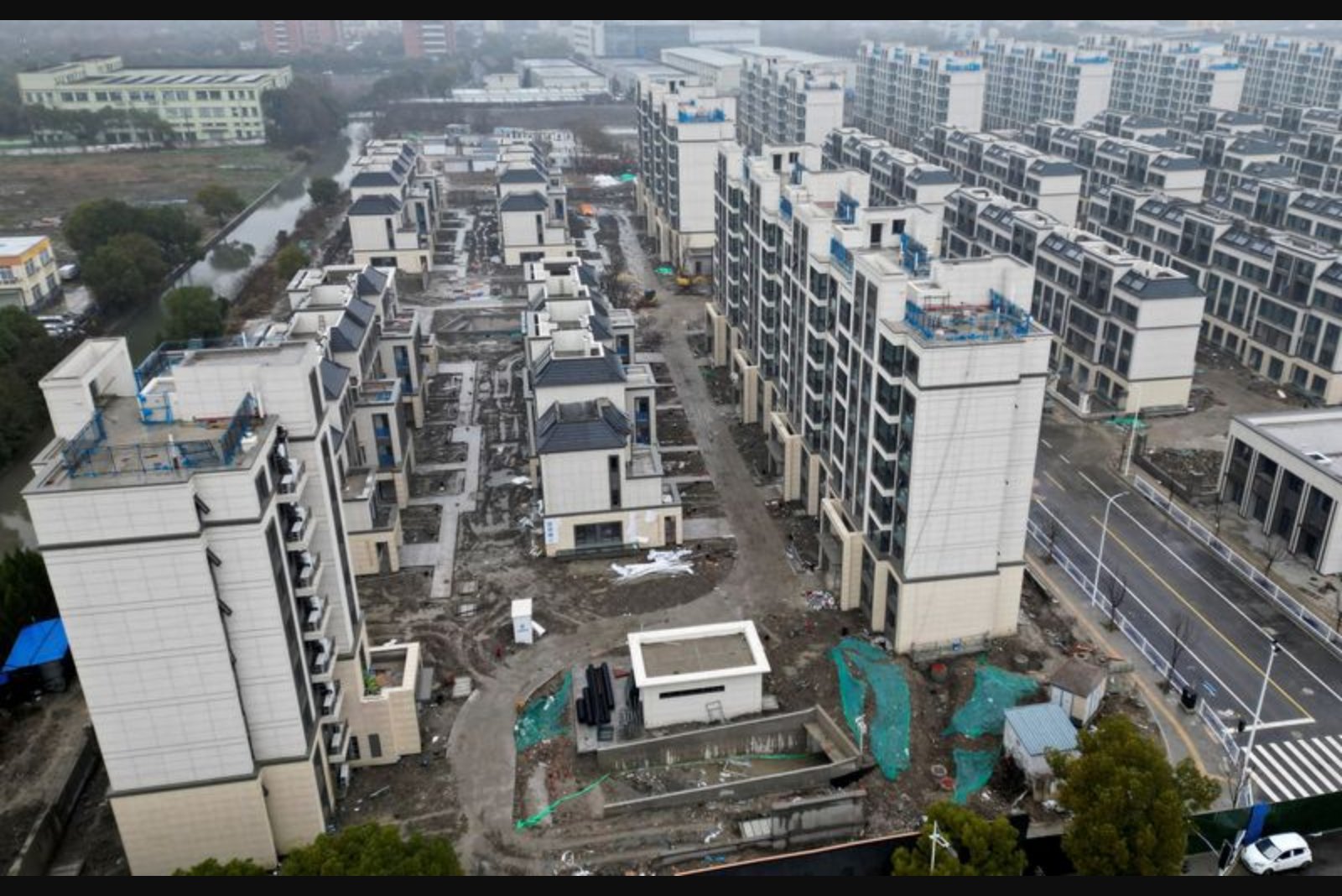 China's new-home prices post sharpest monthly drop in over three years in February