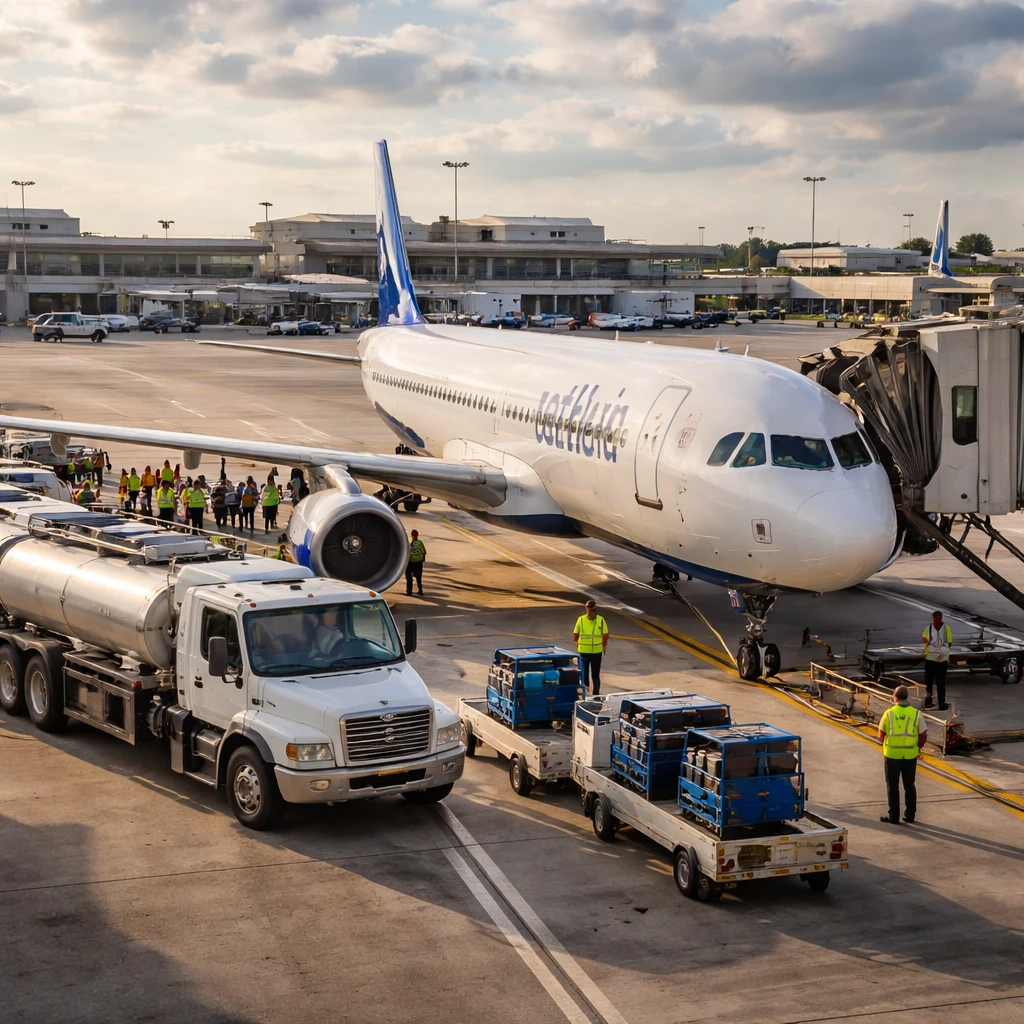 TD Cowen Keeps JetBlue at Hold, $5 Target as Cash Burn and Fuel Costs Weigh