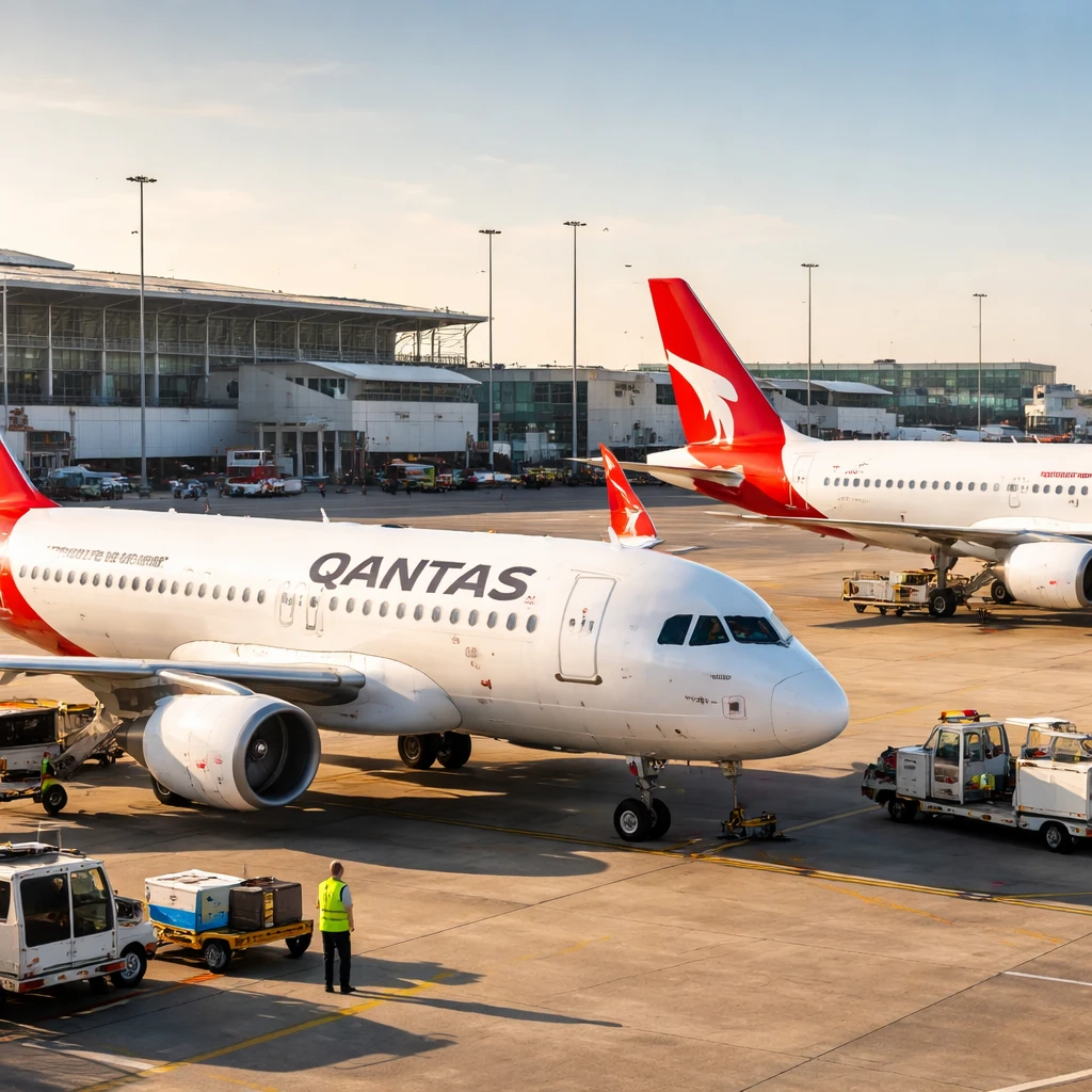 Qantas H1 Profit Rises as Domestic Travel and Newer Jets Boost Performance