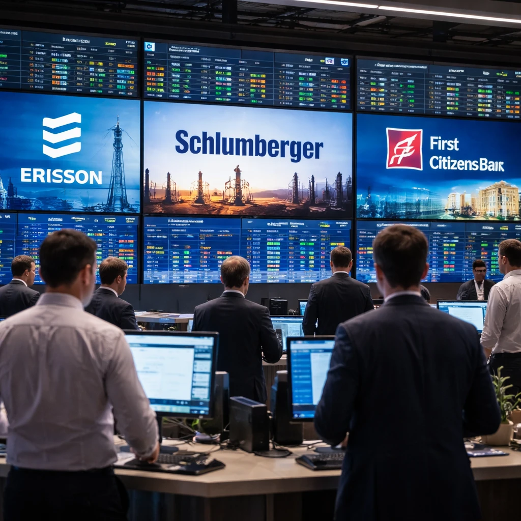 Earnings Reports to Watch on January 23 Include Schlumberger, Ericsson, and First Citizens Bancshares
