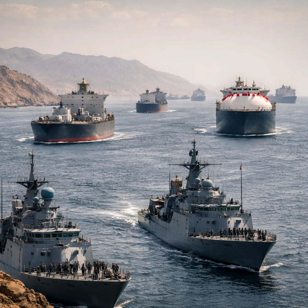 Germany Signals Readiness to Help Protect Hormuz Shipping Once Fighting Stops