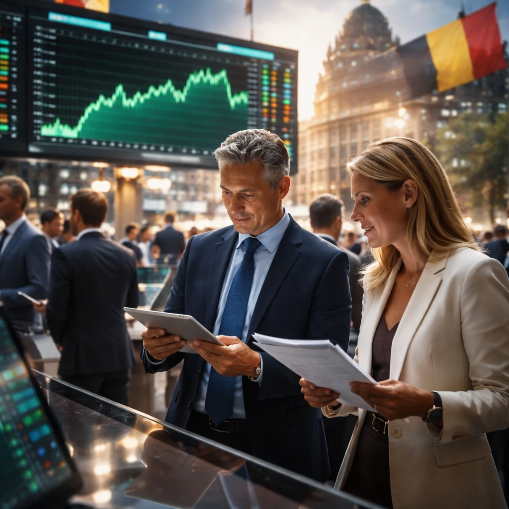 Belgian Stocks Close Higher as BEL 20 Hits One-Month Peak