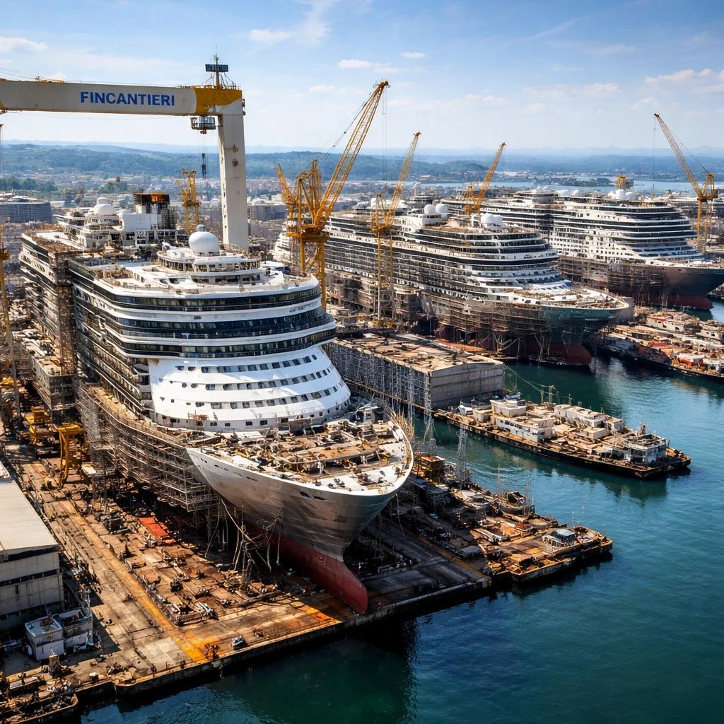 Fincantieri Lands Over €4 Billion Contract to Build Three Cruise Ships for Norwegian Cruise Line Group