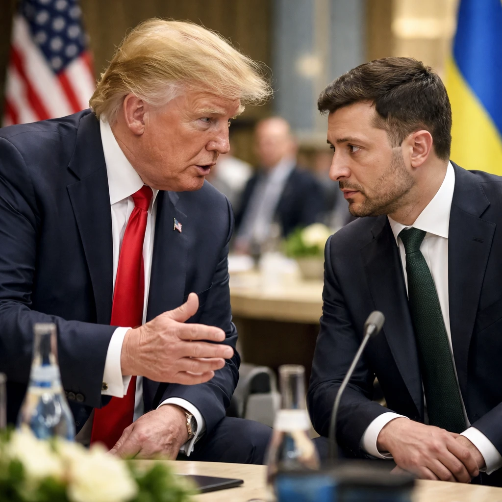 Trump Reports Positive Discussion with Zelenskiy; Urges Russian Leadership to End Ukraine Conflict