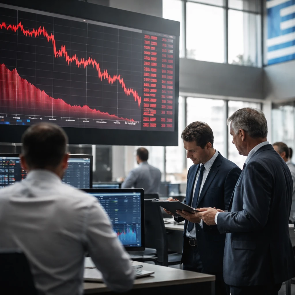 Athens Benchmark Sinks as Banking, Telecoms and Household Stocks Drag Index Down