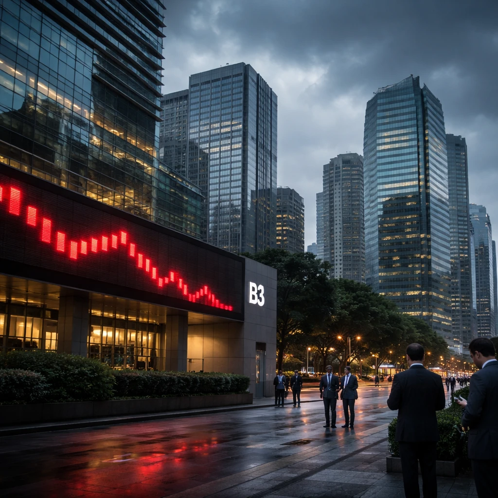 Bovespa Falls 2.25% as Real Estate, Utilities and Industrials Lead Declines