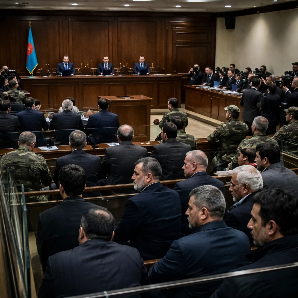 Azerbaijan Court Hands Long Sentences to Former Nagorno-Karabakh Officials