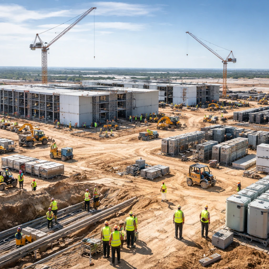 Blackstone Executive Says AI-Driven Data- Center Buildout Is Boosting Blue-Collar Hiring