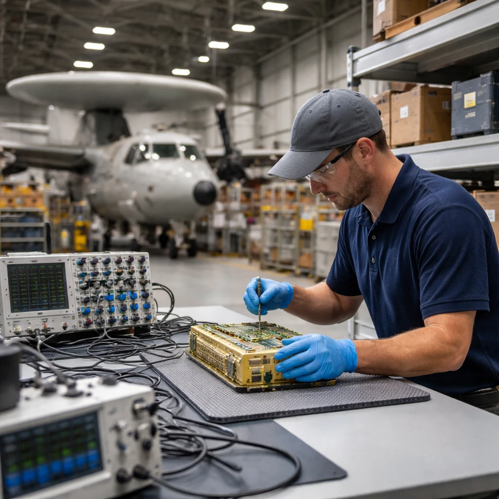 Northrop Grumman Wins $198 Million Order for E-2D Hawkeye Power Amplifier Spares