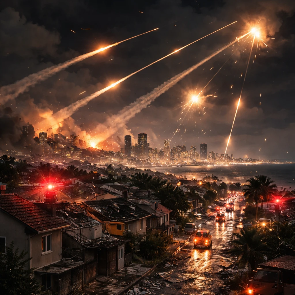 Iran Fires Multiple Missile Waves at Israel as Negotiation Claims Are Disputed