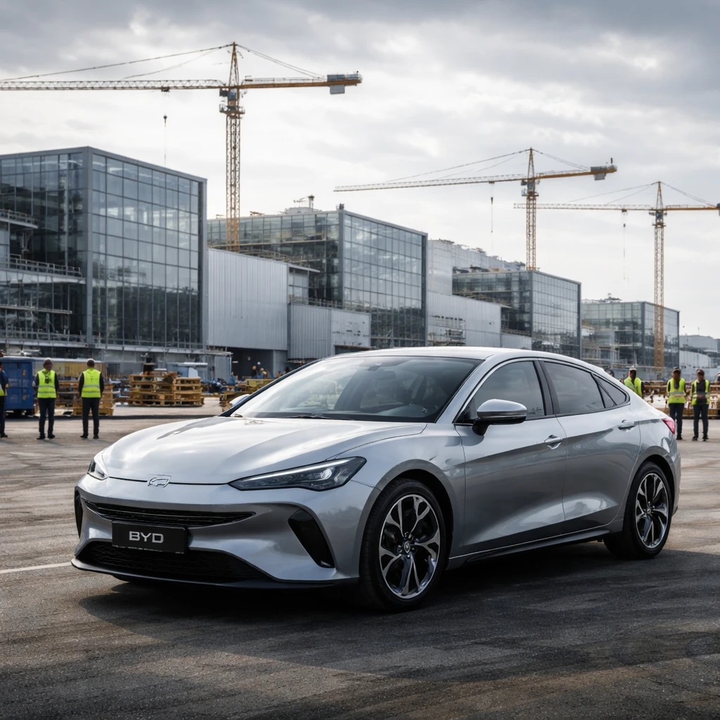 BYD Applies to Join European Automakers' Lobby as Tariff Pressures Mount