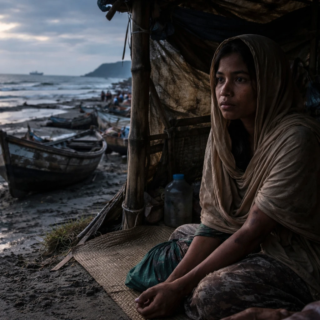 Desperation Drives Rohingya to Risk Deadly Sea Crossings as Food Aid Shrinks