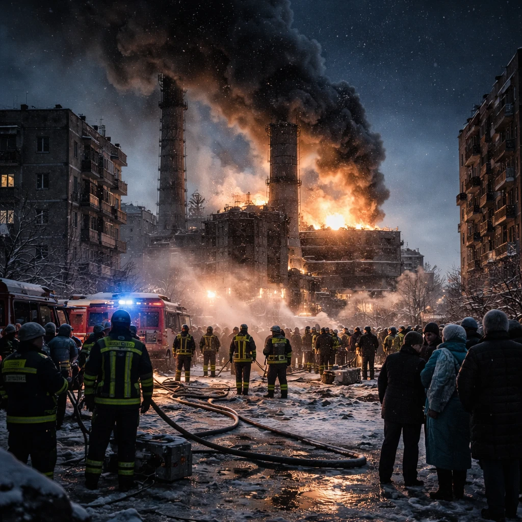 Zelenskiy Says Russia Broke Short Energy Truce to Mount Large-Scale Strikes on Ukraine