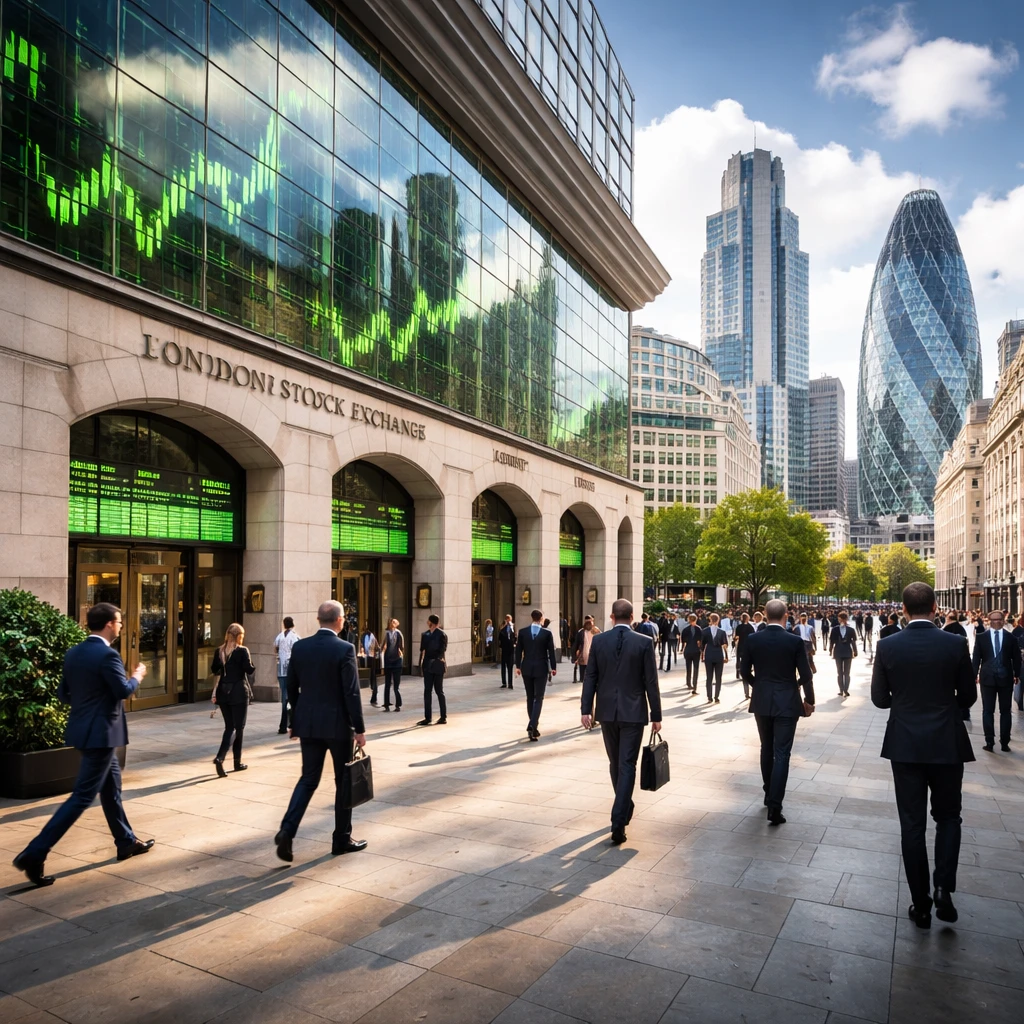 U.K. Stocks Close Higher as Electronic & Software Names Lead Gains