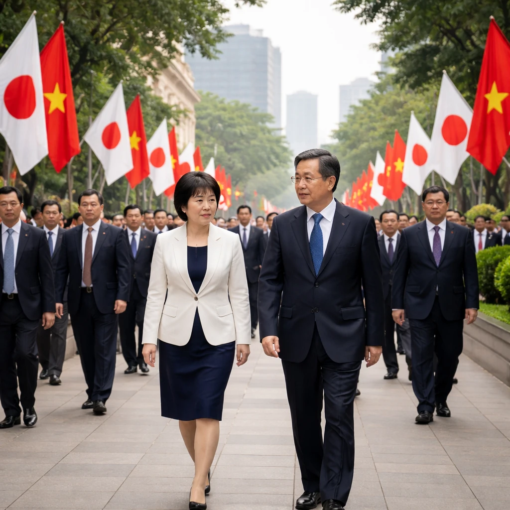 Japanese PM Takaichi Visits Hanoi as Bilateral Investment Falls Sharply