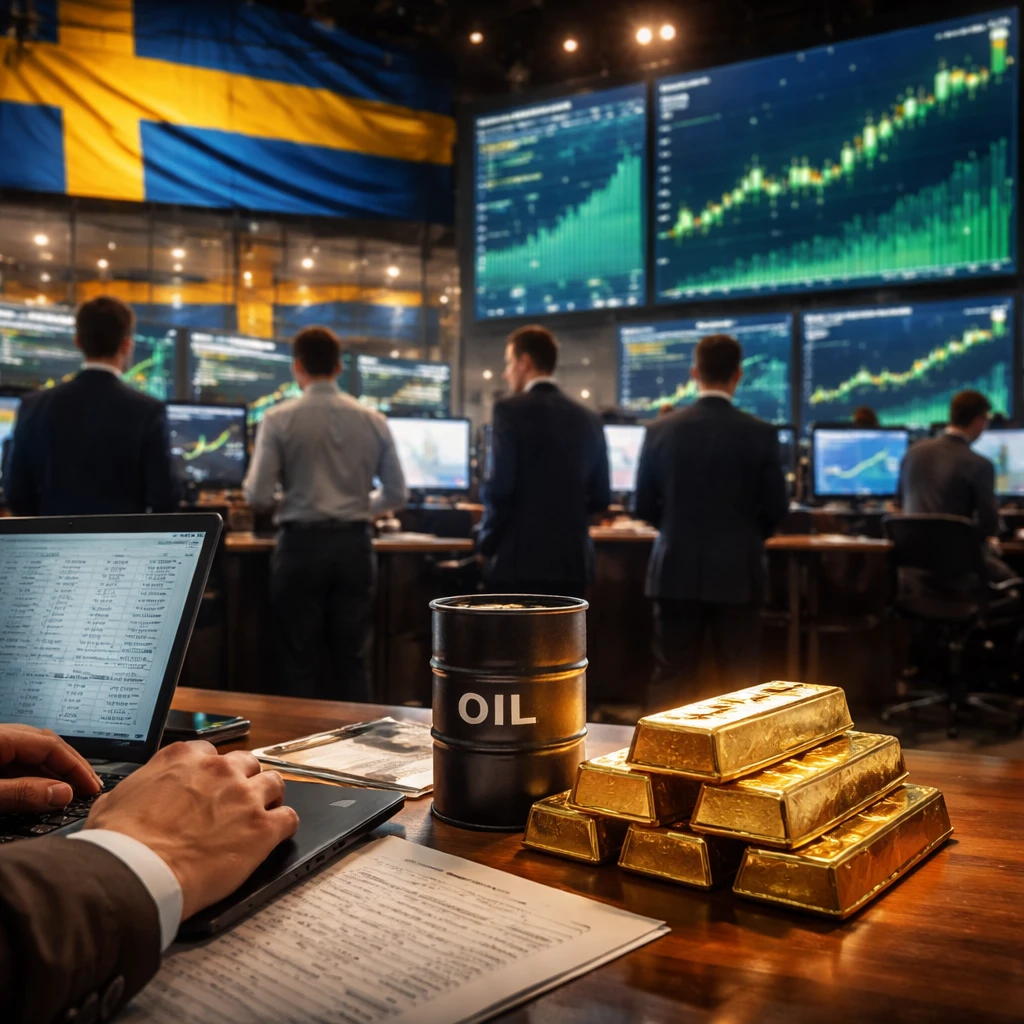 OMX Stockholm 30 Climbs to Record Close as Materials, Energy and Financials Rally