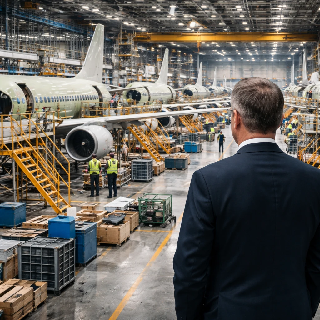 SMBC Aviation CEO Presses Manufacturers for Reliable Aircraft Deliveries