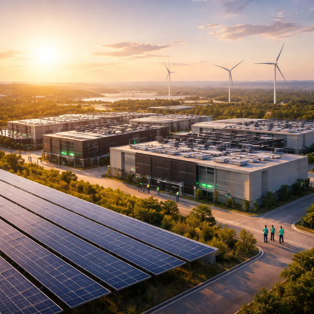 Adani Pledges $100 Billion for Renewable-Powered AI Data Centers by 2035