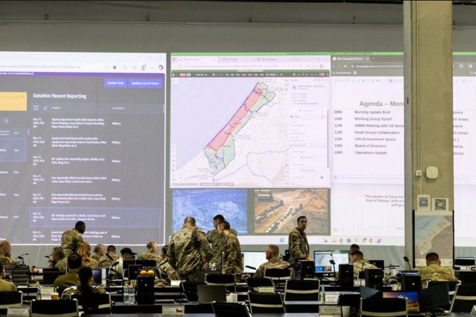 U.S. to Wind Down Civil-Military Gaza Hub as Transition to International Force Planned, Sources Say