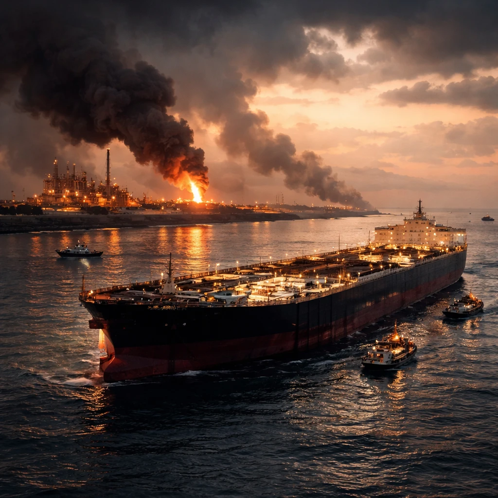 Iran Signals Oil Exports Will Be Halted if Strikes Persist; Trump Vows Far Heavier Retaliation