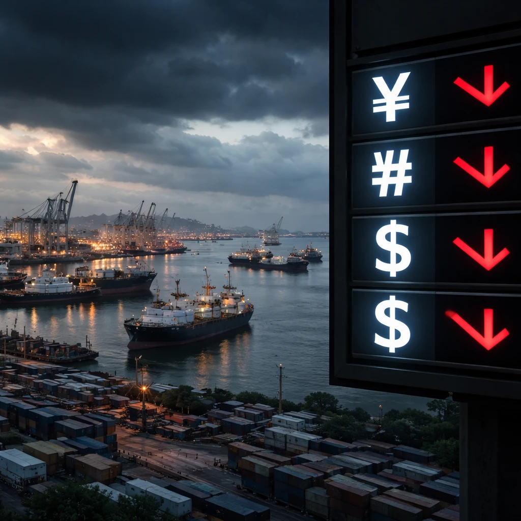 Asian Currencies Slip as Oil Risks and Hawkish Central Banks Pressure Markets