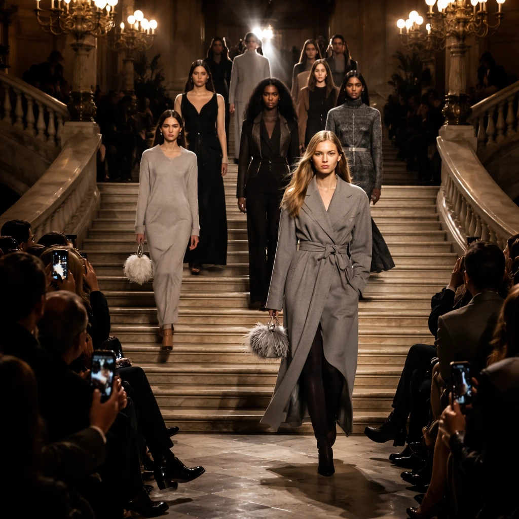 Michael Kors Marks 45 Years in New York Fashion Week Show While Capri Shares Slip