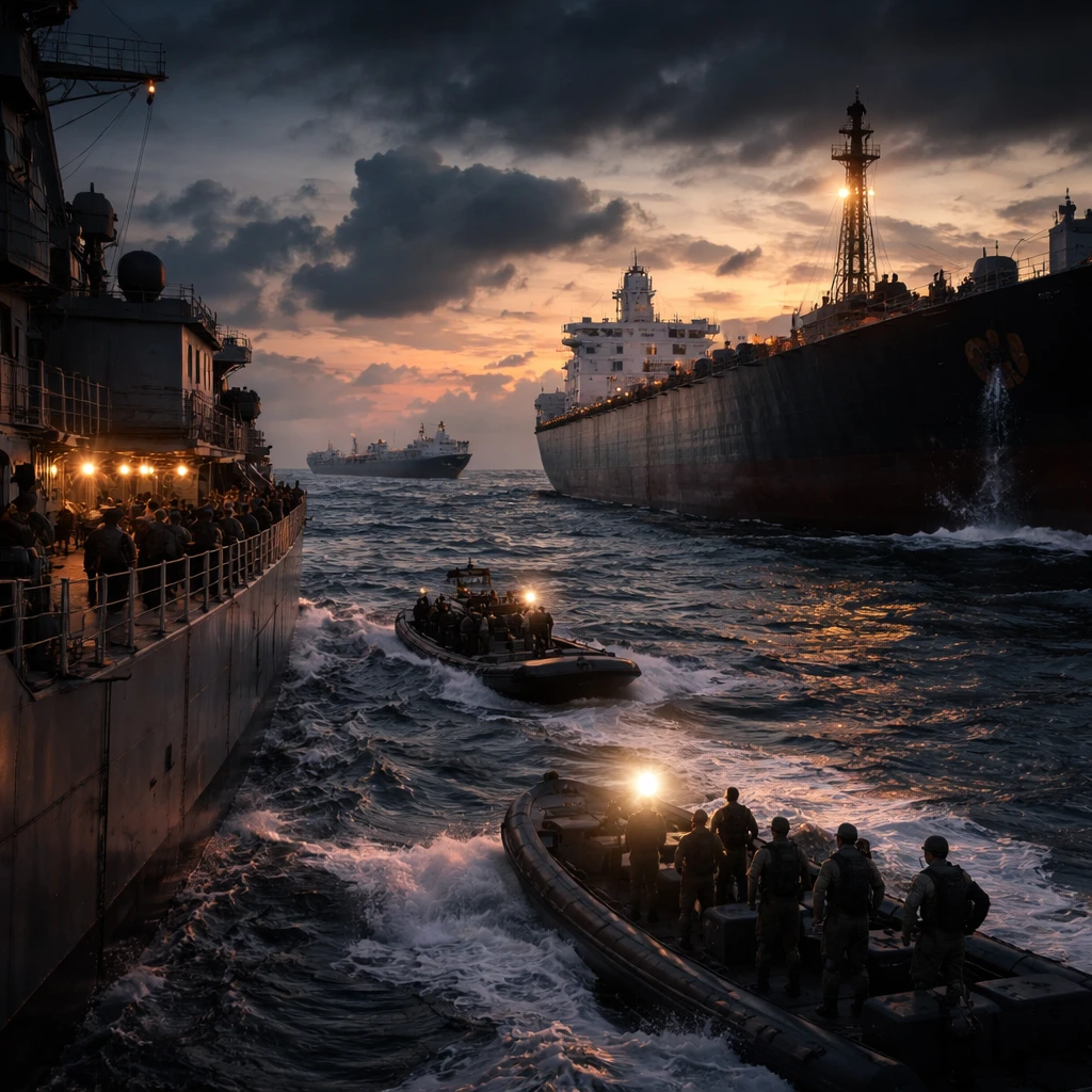 Trump Compares U.S. Naval Seizures to 'Pirates' as Blockades Disrupt Oil Trade