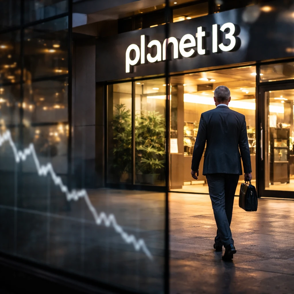 Planet 13 VP of Operations Sells 30,000 Shares for $4,854