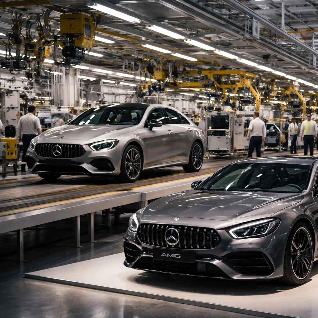 Mercedes-Benz Q1 Sales Slide 6% as China Weakness Counters Gains in U.S. and Europe