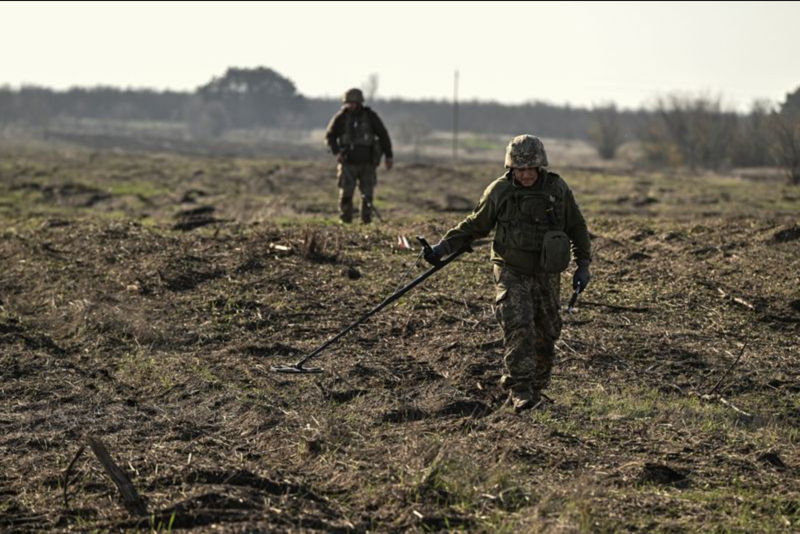Human teams, remote machines and AI converge to tackle Ukraine's mine contamination