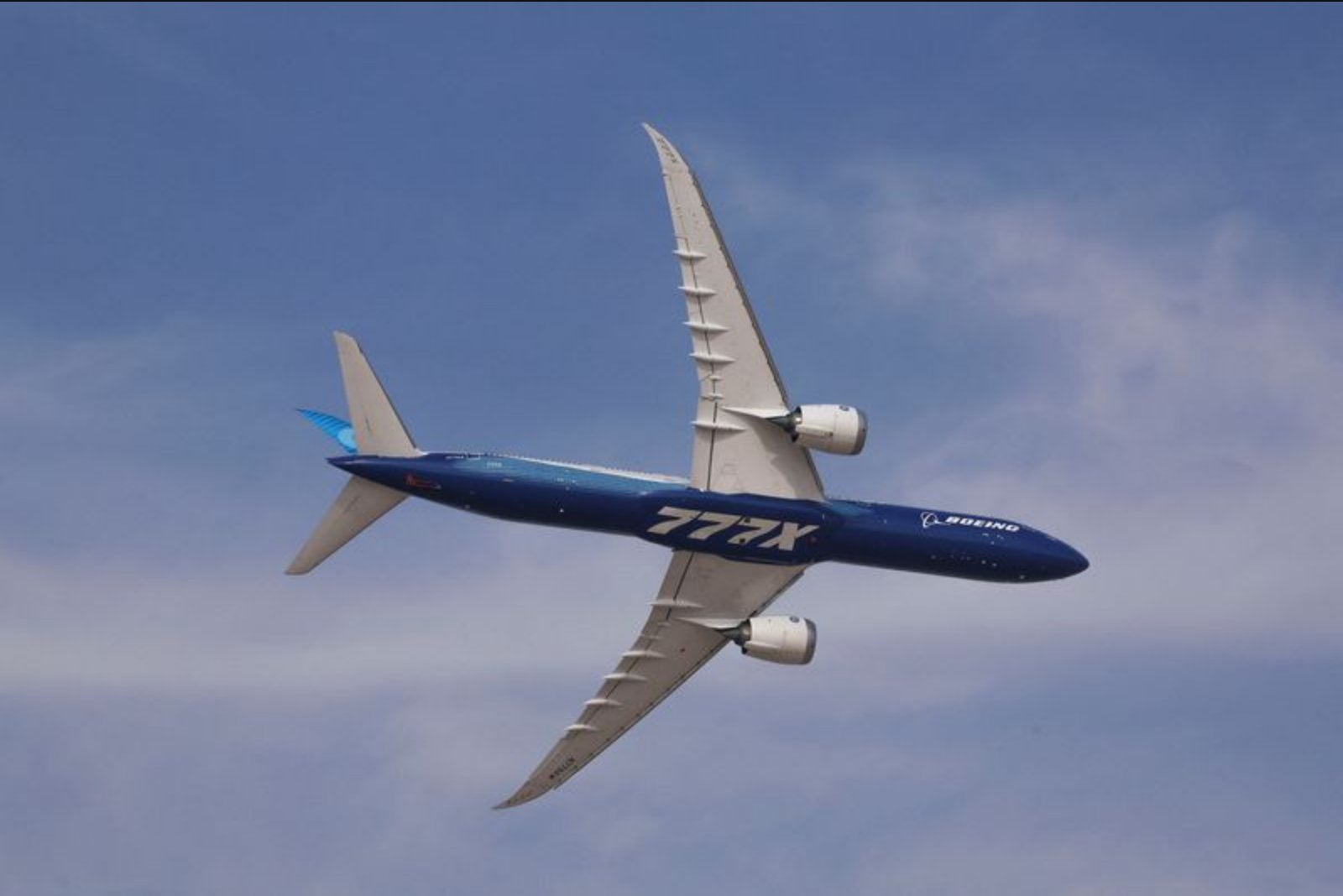 Boeing Schedules First Production 777X Flight for April as Ground Tests Continue