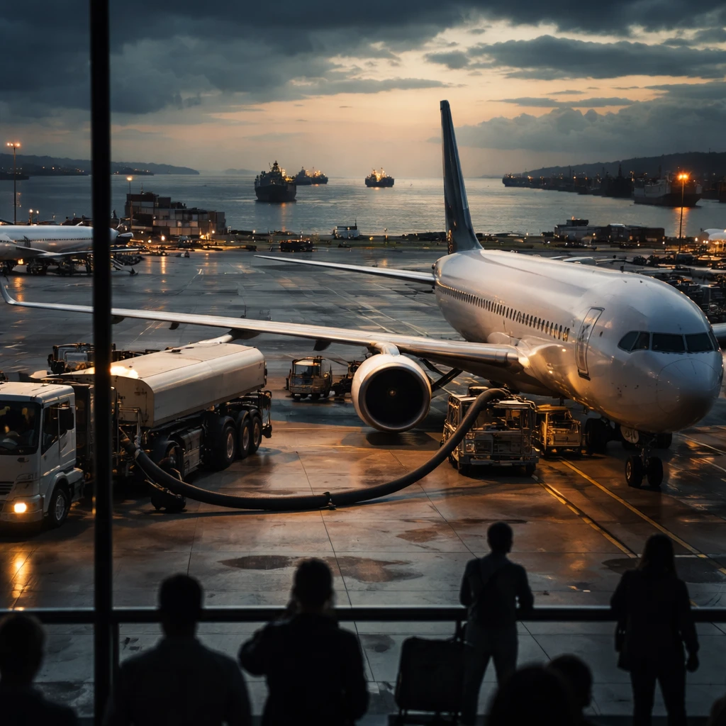 European airports warn of looming jet fuel crisis as Hormuz blockade tightens