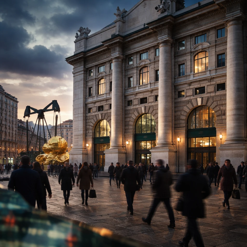 Milan Stocks Close Lower as Utilities, Industrials and Travel & Leisure Lead Declines