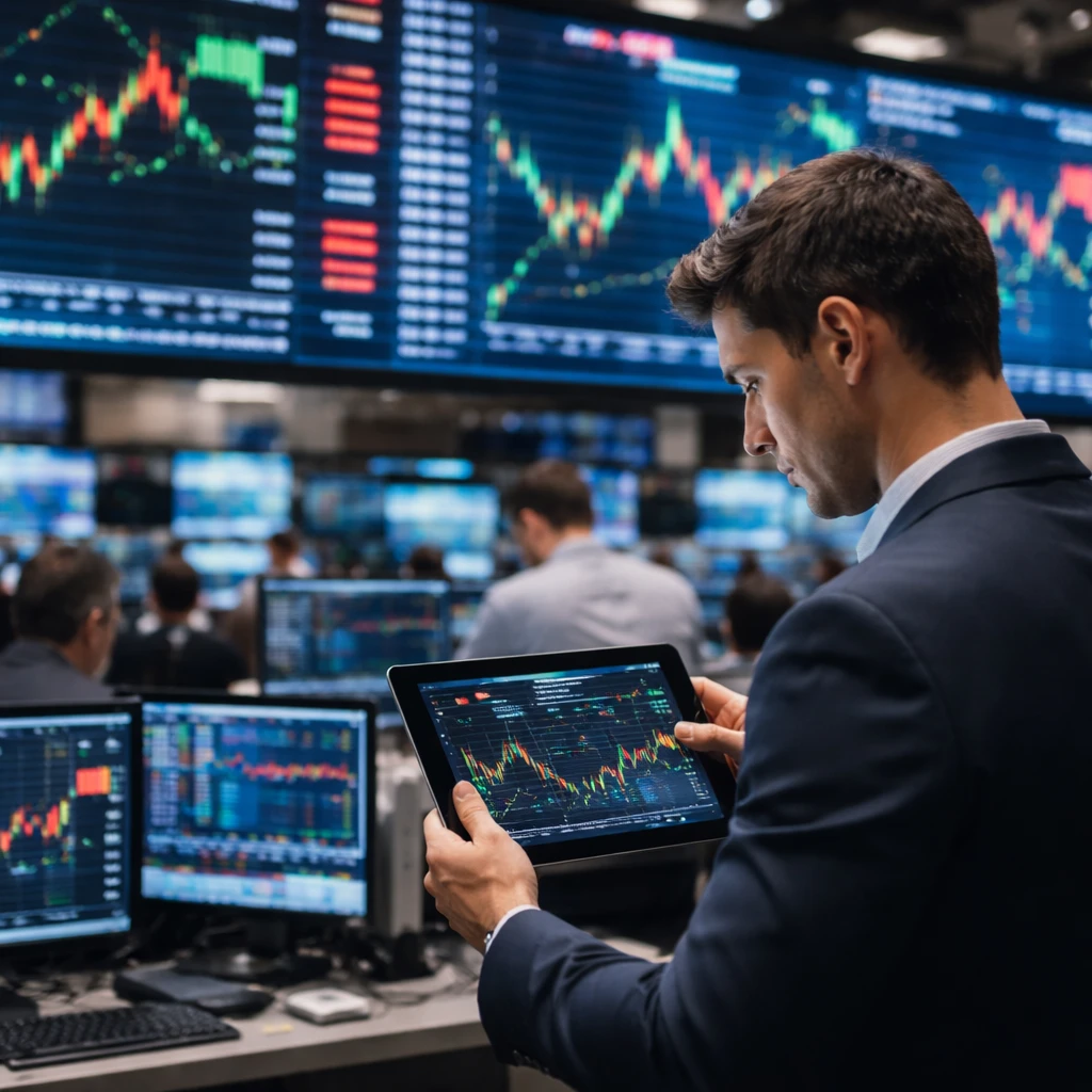 Markets See Broad Swings; Chip Names Rally While Several Miners and Mega-Caps Slip