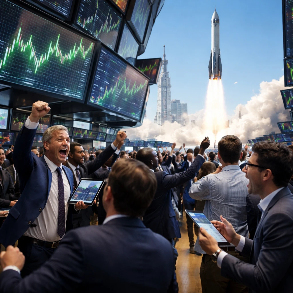 U.S. Space-Related Equities Rally After Report of Imminent SpaceX IPO Filing