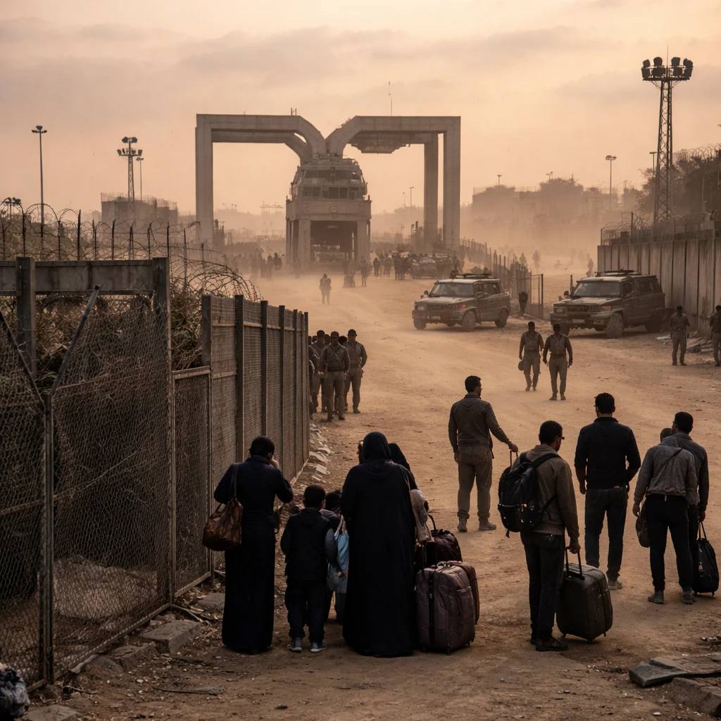 Israel Plans to Limit Palestinian Entry into Gaza to Favor Outflow at Rafah Crossing