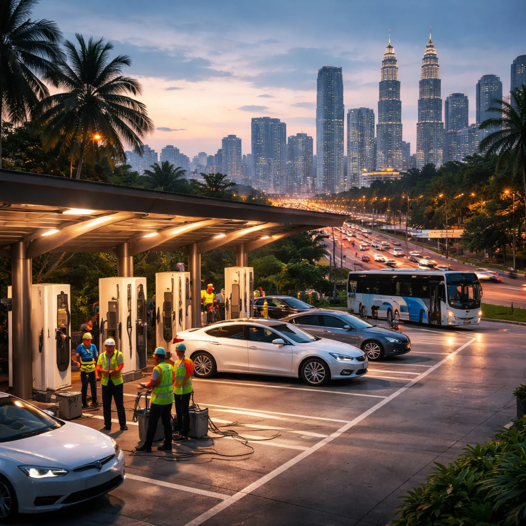 Jiuzi Shares Drop After $30 Million Xinhui Investment to Build Southeast Asia EV Charging Network