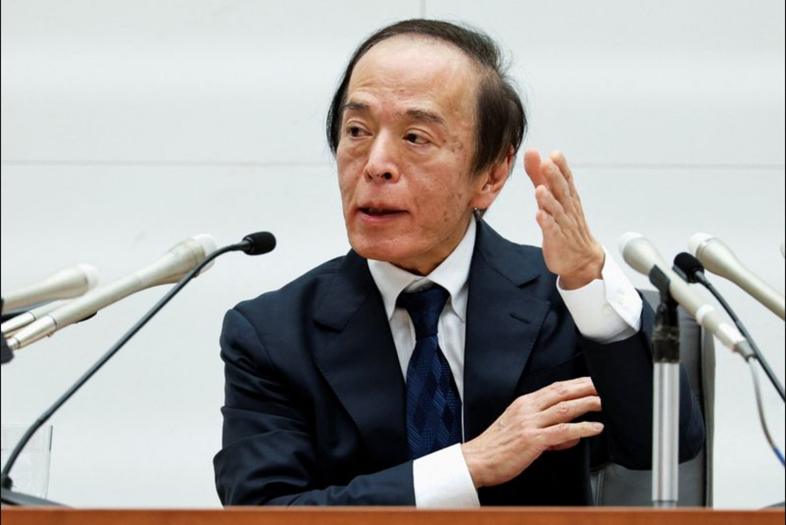 BOJ Governor Says Rate Increases Will Continue If Projections Hold, Flags Middle East Risk