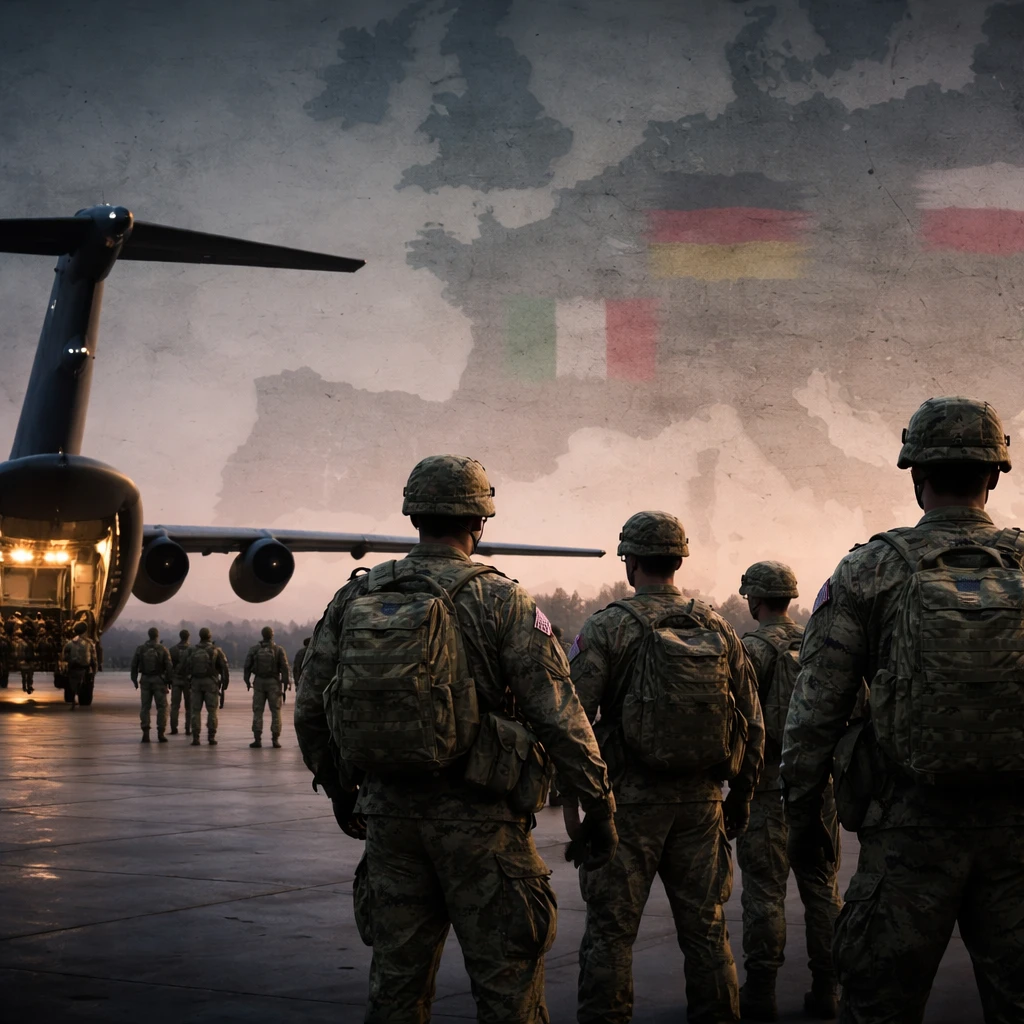 Allies Anticipate Further U.S. Troop Reductions in Europe After German Withdrawals