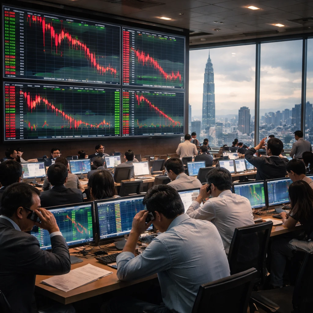 Taiwan stocks fall as benchmark slips 1.80% at Wednesday close