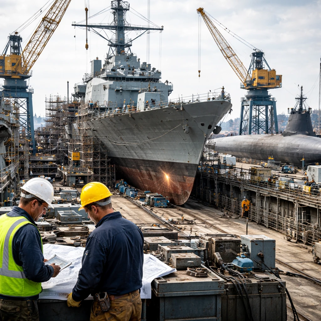 General Dynamics Secures $273.45 Million in U.S. Navy Awards for Surface and Submarine Maintenance