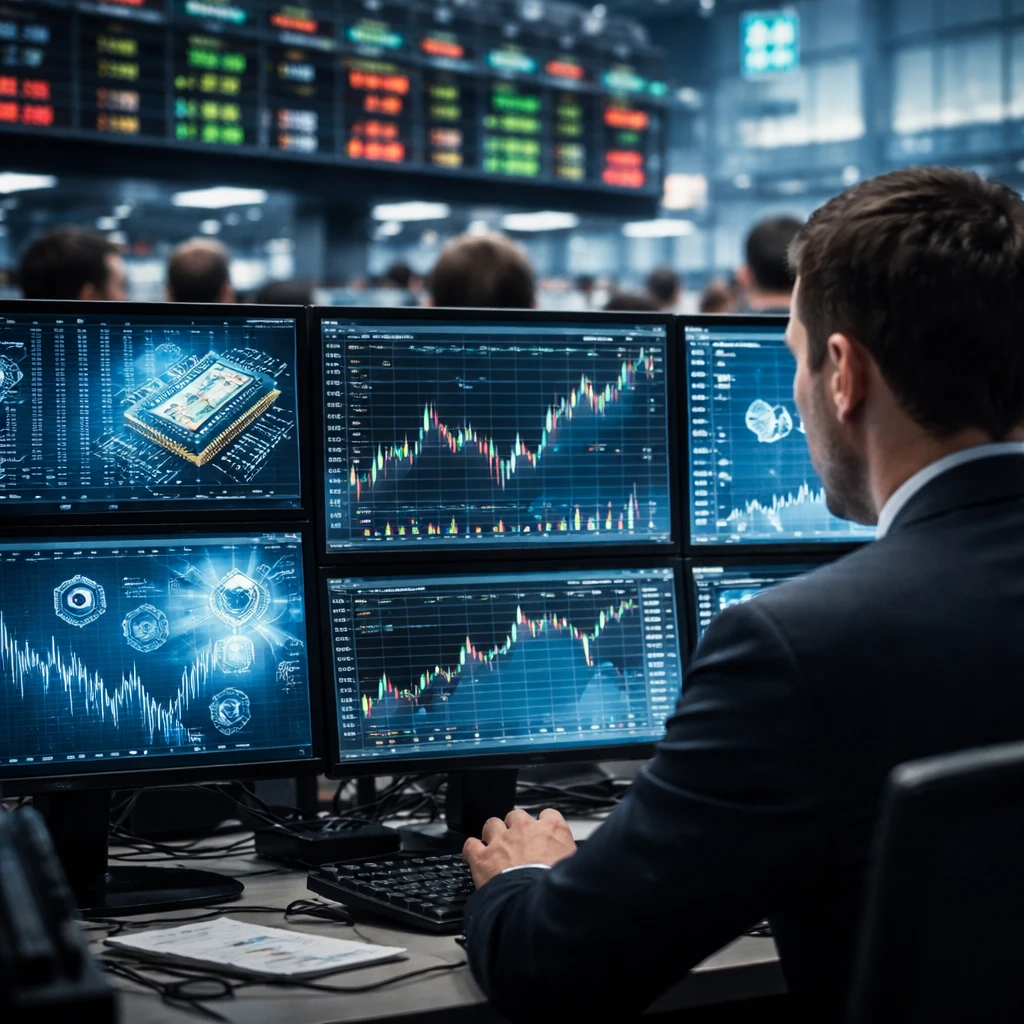 Earnings Wave Drives Volatility: Intel, Abbott Slip While Memory and AI Names Advance