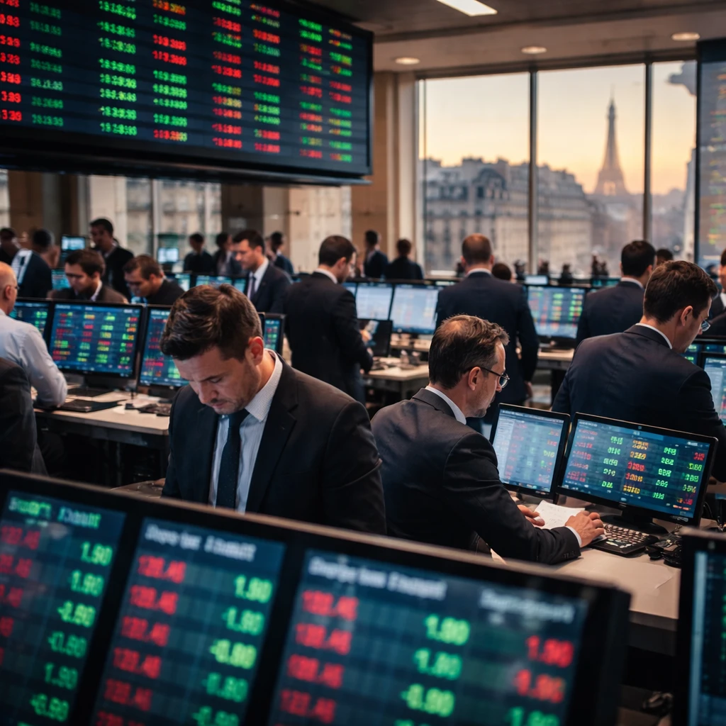 Paris Benchmarks Slip as Consumer Services, Utilities and Tech Lose Ground