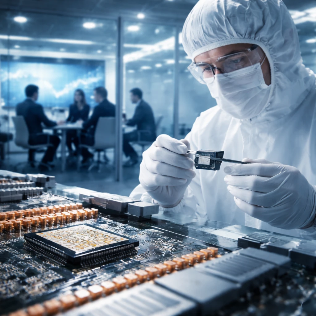 BE Semiconductor Industries Soars as U.S. Equipment Makers Express Takeover Interest