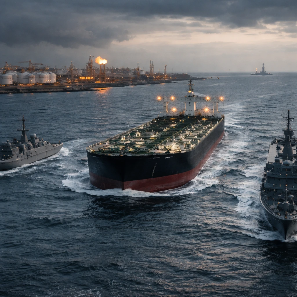 Oil eases after steep rally as Gulf clashes and US escorts reshape shipping flows