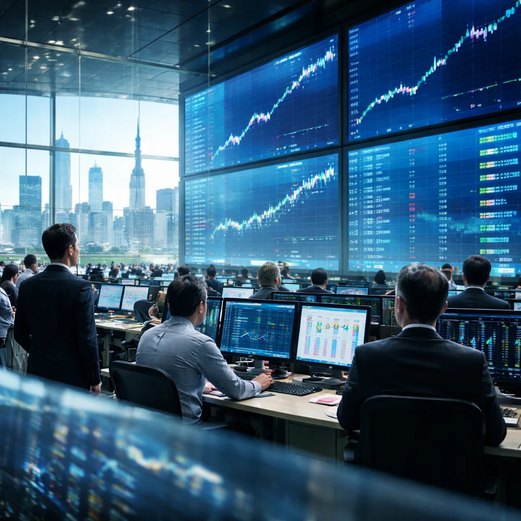 Nikkei Climbs to Record as Rate-hike Fears Ease and Tech Stocks Advance