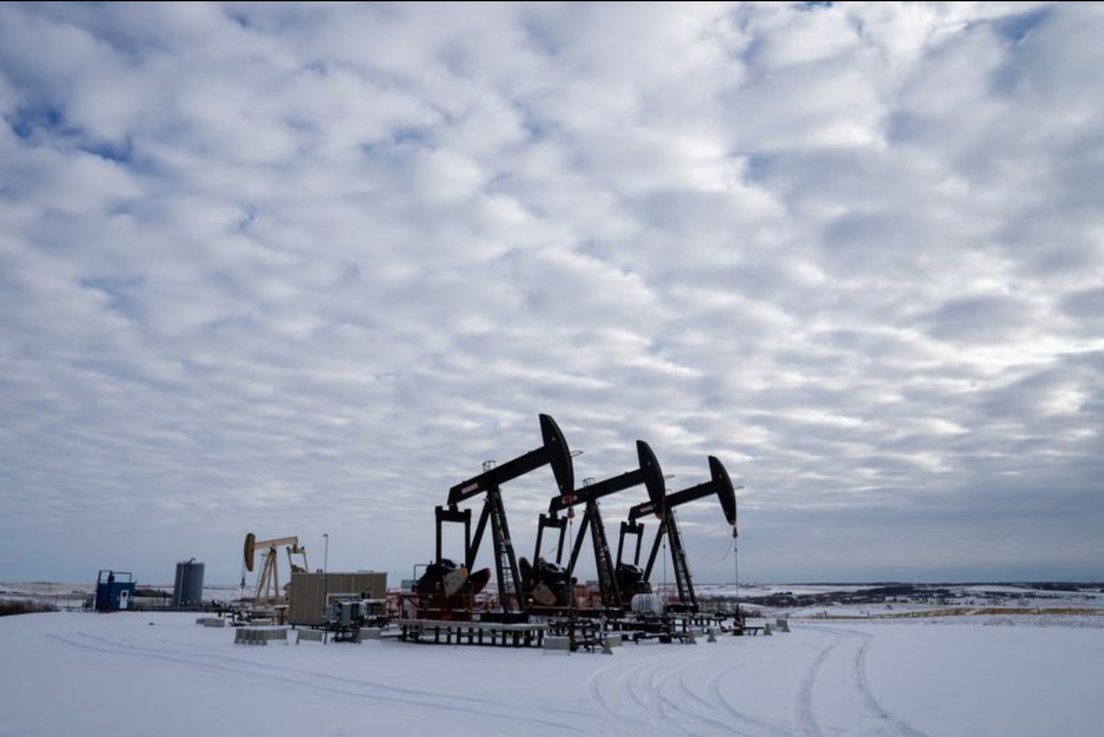 Oil markets jitter as U.S. cold snap and global outages unsettle supply