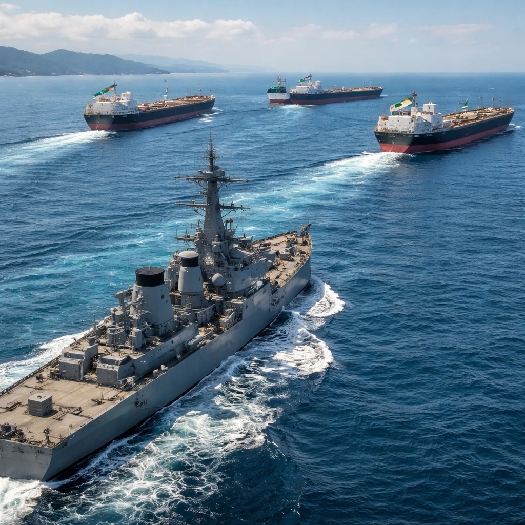 U.S. Forces Divert Multiple Iranian-Flagged Tankers in Asian Waters